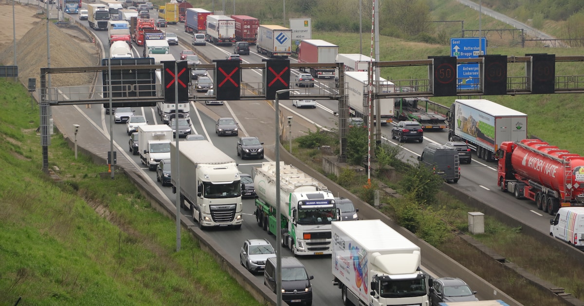 Ongeval in Kennedytunnel zorgt voor zware ochtendspits op Antwerpse ...