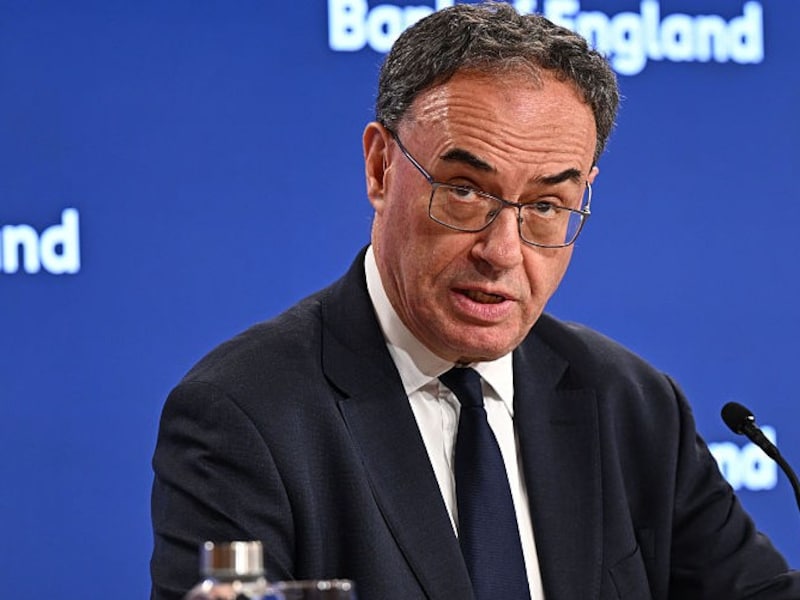 Andrew Bailey, gouverneur van de Britse centrale bank.