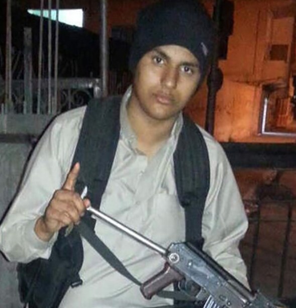 Abdellah Nouamane, de Antwerpse Syriëstrijder die zich Abu Jihad Al-Baljiki laat noemen en vorige maand ons land de oorlog verklaarde.