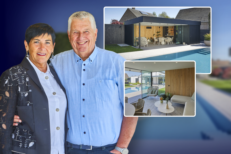 Eddy en Lieve investeerden 110.000 euro in hun nieuwe poolhouse: “Mijn ...