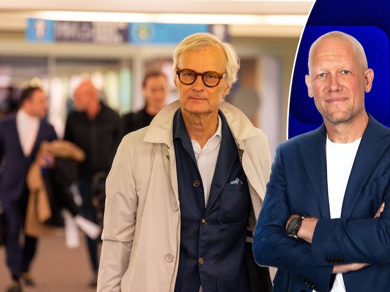 Advocaat Hans Rieder bij de start van het drugsproces Kriva Rochem. Hij verdedigt hoofdverdachte Flor Bressers