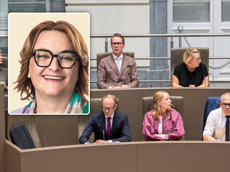 Maasmechelse schepen Tanja Imbornone (inzet) betreurt de beslissing van de Vlaamse overheid om hard te besparen op het Gemeentefonds. 