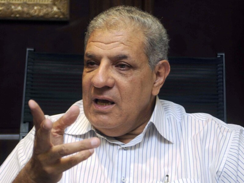 Egyptisch minister van Huisvesting Ibrahim Mahlab.