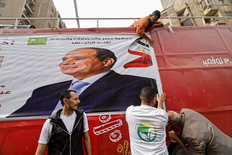 Al-Sisi wil derde termijn als president van Egypte | Nieuws | HLN.be