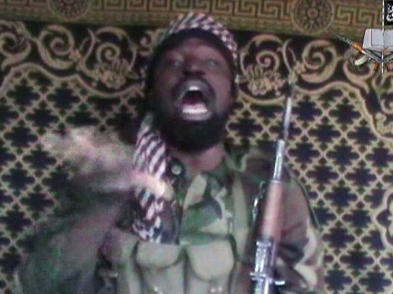 Deze man is naar eigen zeggen leider van de radicaalislamitische sekte Boko Haram.