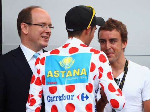 Alberto Contador en vriend Fernando Alonso binnenkort verenigd bij Euskaltel?