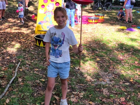 Onder meer een circusworkshop stond op het programma van ’Remorc’.