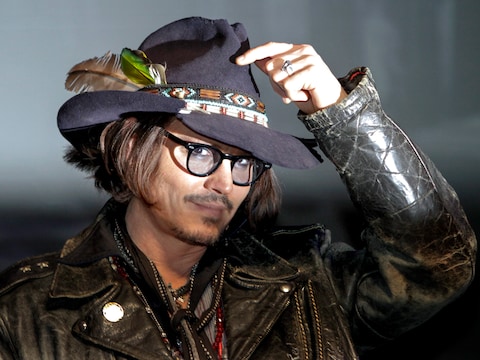 De Amerikaanse acteur Johnny Depp.