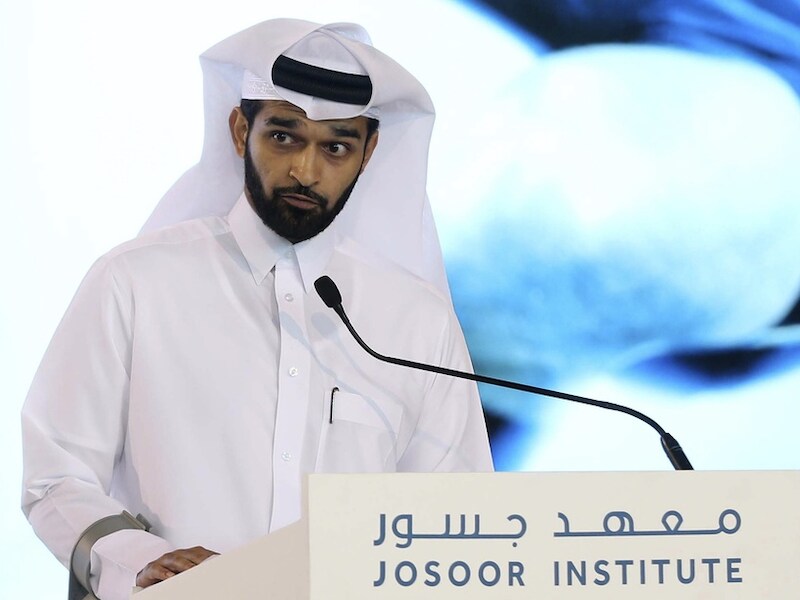 Hassan Al-Thawadi, de secretaris-generaal van het plaatselijke organisatiecomité.
