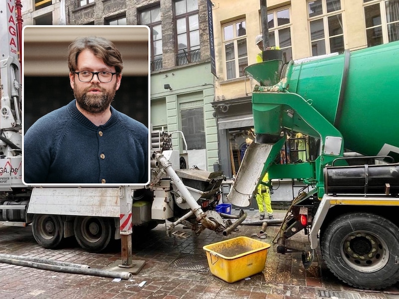 Aannemers zullen eindelijk makkelijker kunnen parkeren bij werken in centrum-Gent - inzet: Bob Cammaert van N-VA