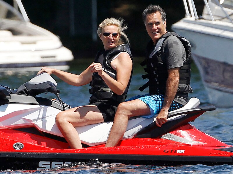 Ann en Mitt Romney.