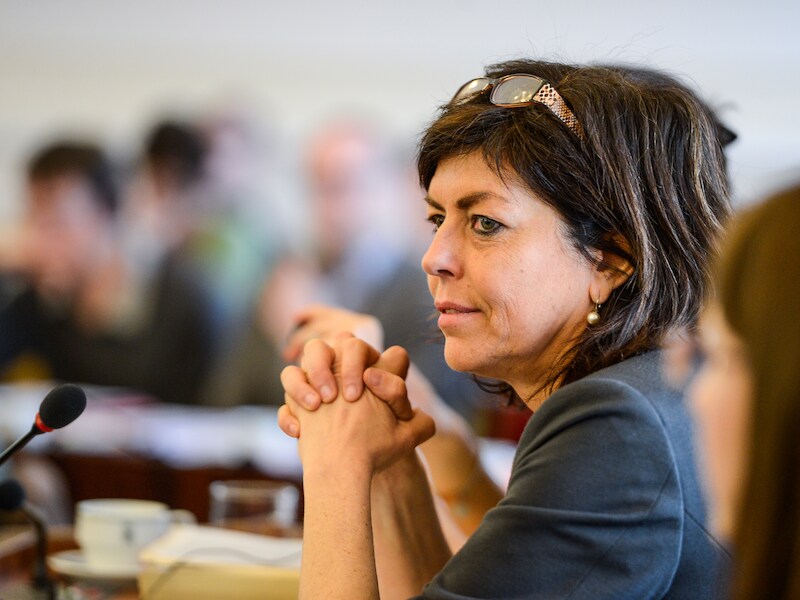 Minister van Binnenlandse Zaken Joëlle Milquet .