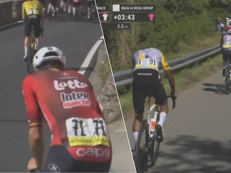 Balans na bijltjesdag in de Giro: einde van lijdensweg voor Arnaud De Lie, Egan Bernal met zorgen naar lastige dagen