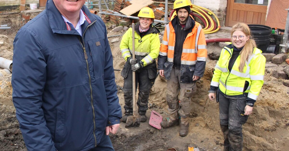 Menselijke resten uit middeleeuwen teruggevonden aan Abdijhoeve in ...
