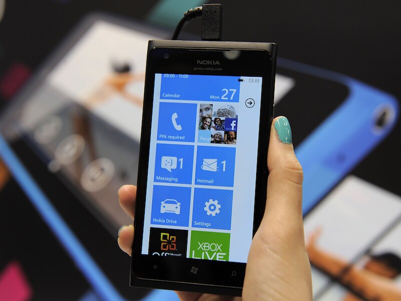 De Nokia Lumia deed het wel goed.
