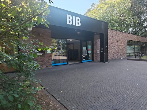 De bibliotheek van Wevelgem. 