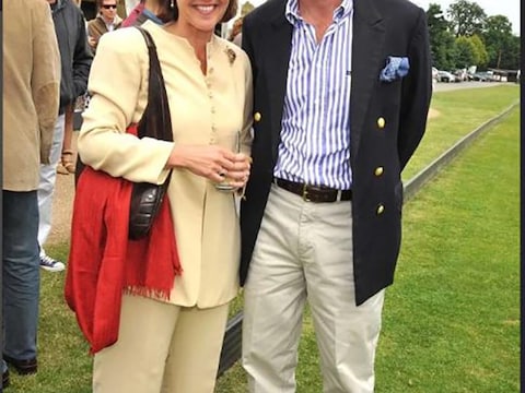 Ivar Mountbatten en zijn ex-vrouw Penny Thompson.