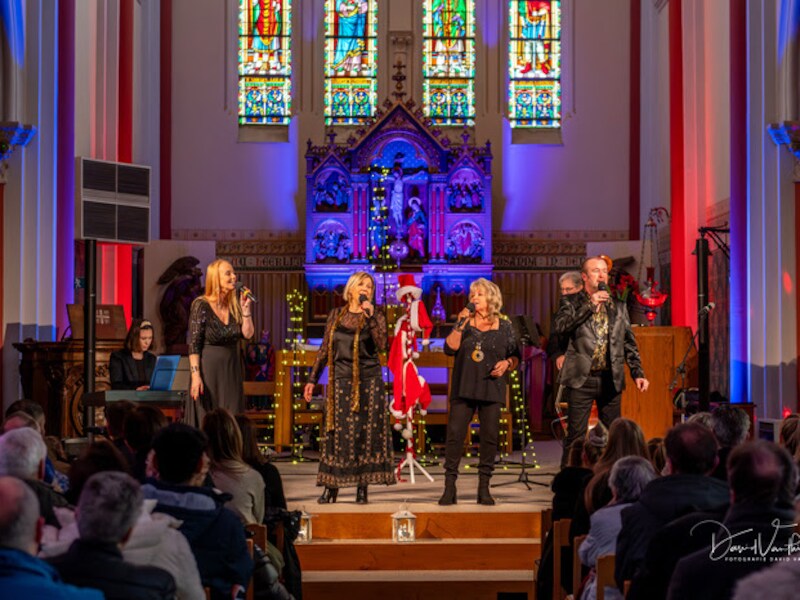 Vocaal ensemble Vocalix speelt thuismatch tijdens kerstconcert in Sint-Pieterskerk 