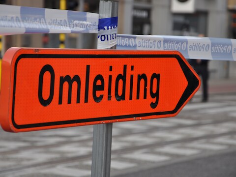 Tijdens de werken is een wegomlegging voorzien.