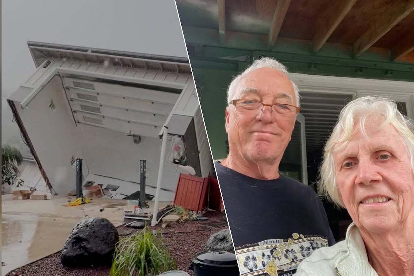 “Dit was alles wat we hadden”: Tom en Carrie (80) zien droomhuis ...