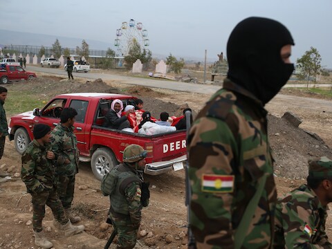 Turken trainen al meer dan 2500 peshmerga's, leden van de Iraaks-Koerdische strijdkrachten in het etnisch Koerdische noorden van Irak.