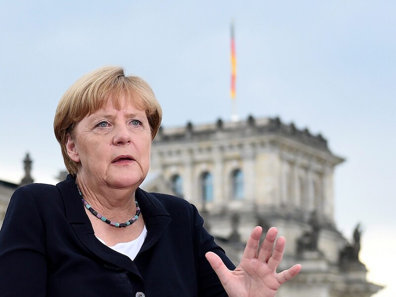 Bondskanselier Angela Merkel.