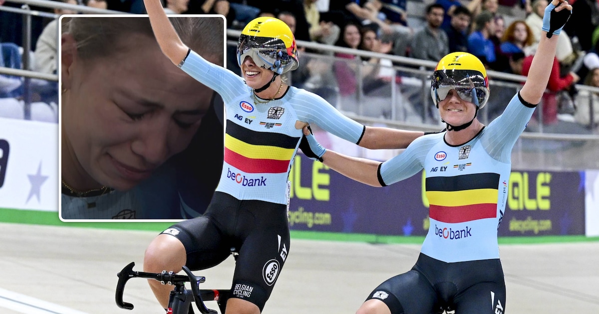 KIJK. “Ik ben heel trots op Shari”: Lotte Kopecky wint met Bossuyt, die tranen de vrije loop laat, E