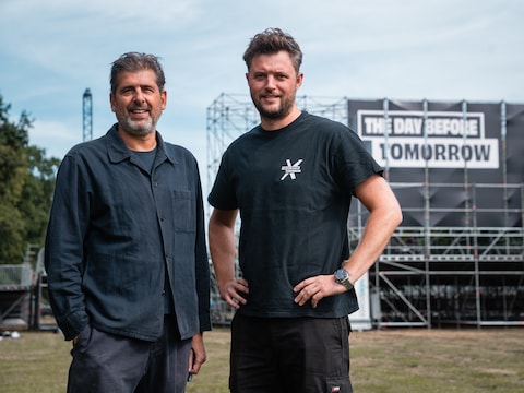 Hoofdorganisatoren Marc Reijntjes en Wim Versées blikken vooruit op de 13de editie van The Day Before Tomorrow 