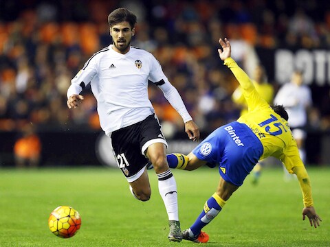 Gomes in actie tegen Las Palmas