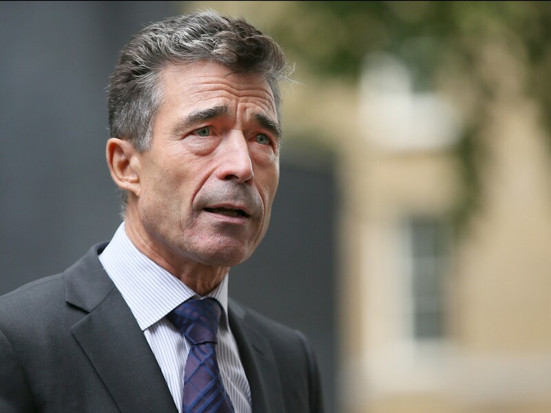 NAVO-topman Anders Fogh Rasmussen.