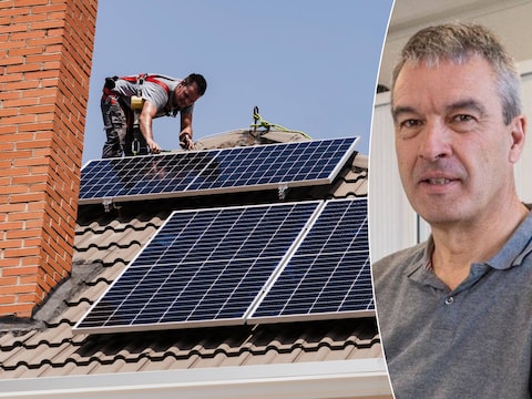 Wat is zonne-kannibalisatie? En hoe kan je het vermijden? Drie energie-experts, waaronder Alex Polfliet, hier op de foto, delen tips.