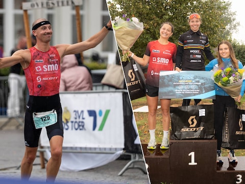 Jasper Sabbe wint bij de mannen., Bij de dames won Lotte Minnebo.