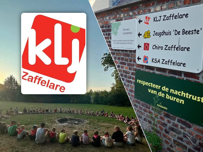 90 jaar KLJ Zaffelare, Inzet: logo KLJ Zaffelare