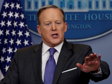 Woordvoerder Sean Spicer.