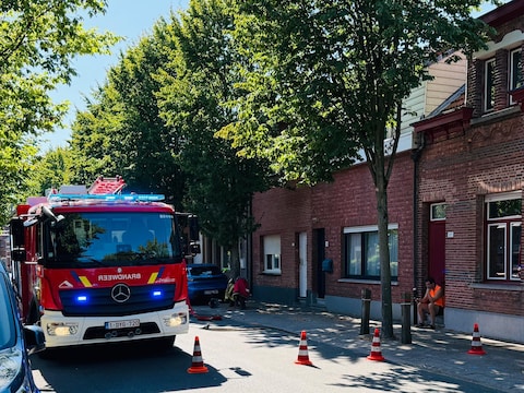 Brandweer Zone Rand voerde nog een uitvoerige controle uit..