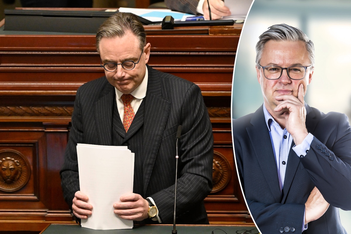 Bart De Wever presentó el presupuesto de su gobierno a finales de noviembre. 