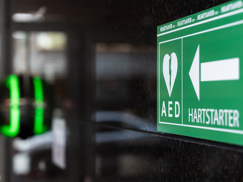 AED, hartstarter