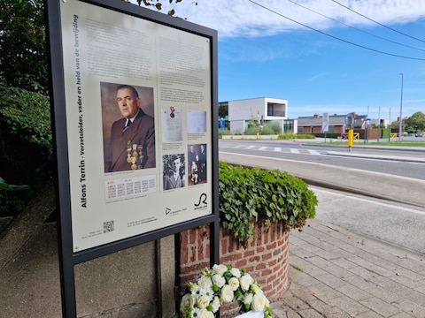 Eerbetoon aan verzetsheld Alfons Terrin