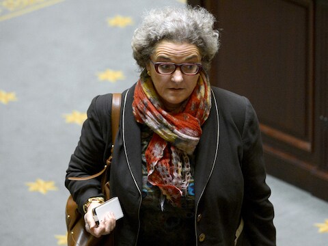 Minister van Werk Monica De Coninck (sp.a).