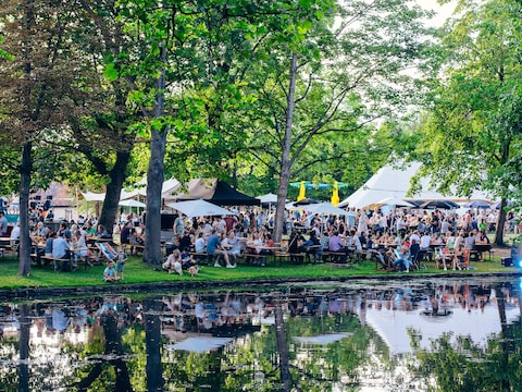 Kafé Kasserol Foodtruck Festival in het stadspark van Lier 