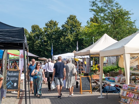 De streekproductenmarkt vindt plaats op zondag 6 september.