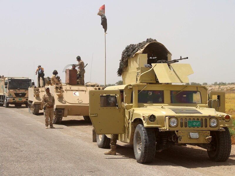 Het Iraakse leger in Fallujah?