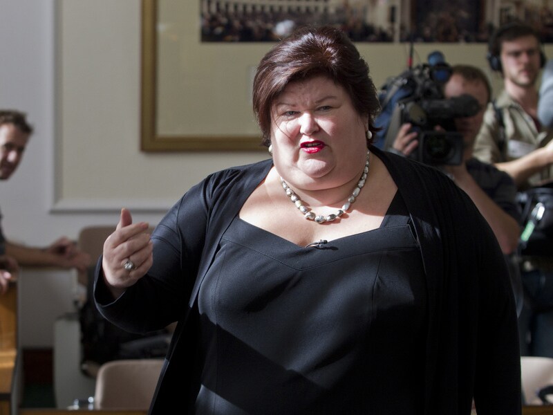 Staatssecretaris voor Asiel en Migratie Maggie De Block (Open Vld).