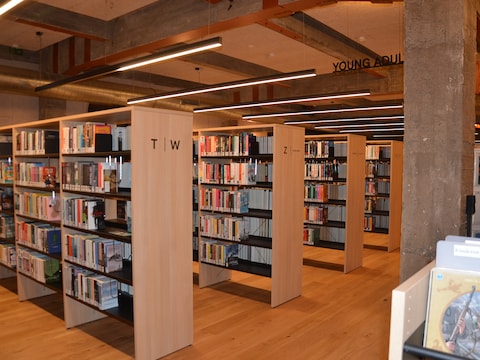 De nieuwe bibliotheek van Ninove.