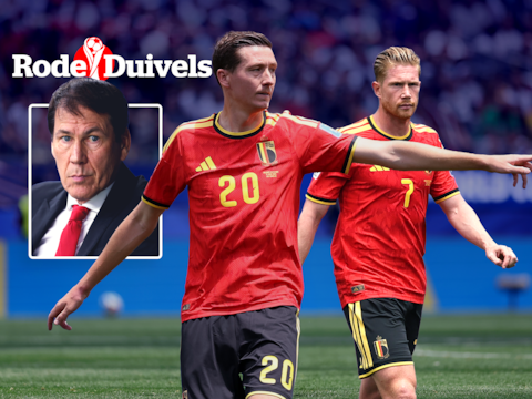 Rudi Garcia, Hans Vanaken en Kevin De Bruyne.