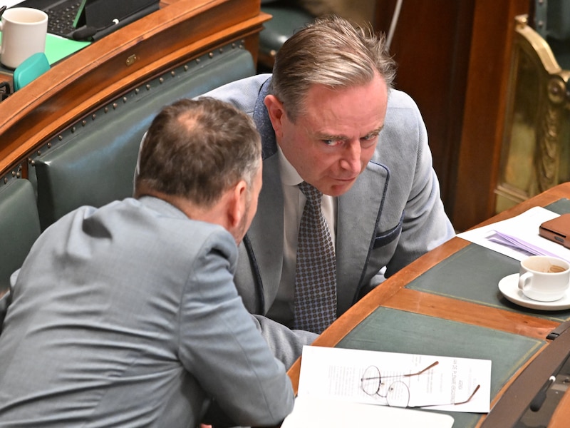 Premier De Wever  en vicepremier Maxime Prévot.