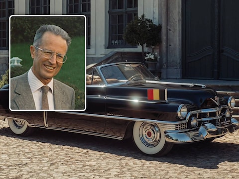 De Cadillac Series 62 Convertible uit 1951 van koning Boudewijn