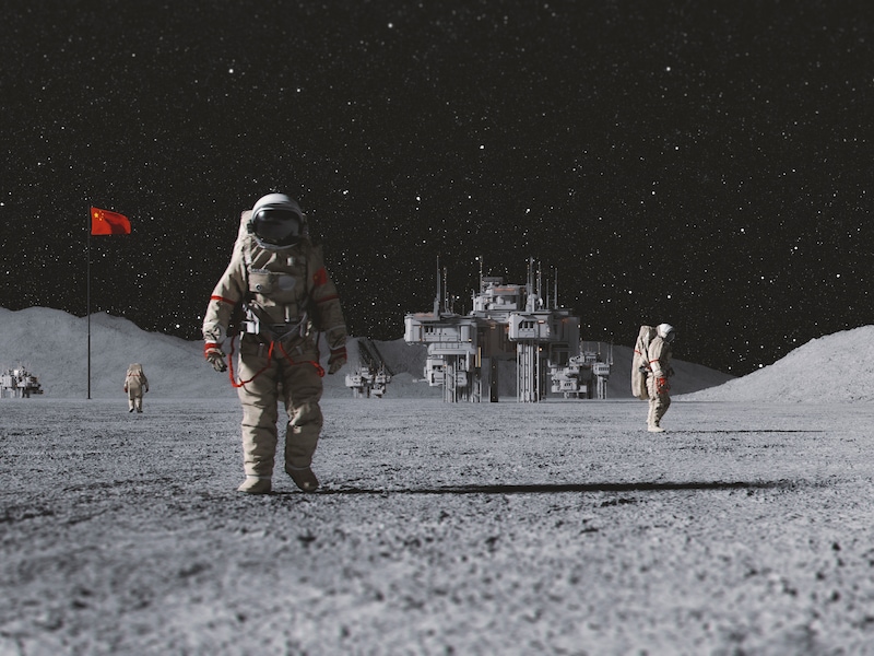 China wil in 2028 het eerste land zijn dat een basis op de maan installeert.