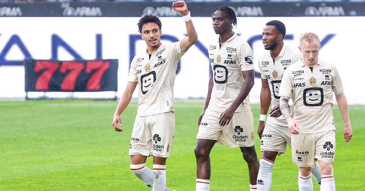 Fraaie goal van Bilal Bafdili zet KV Mechelen op weg naar de zege in ...