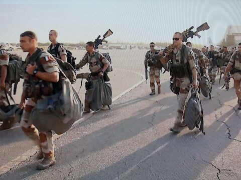 Frankrijk stuurde al troepen naar Mali.